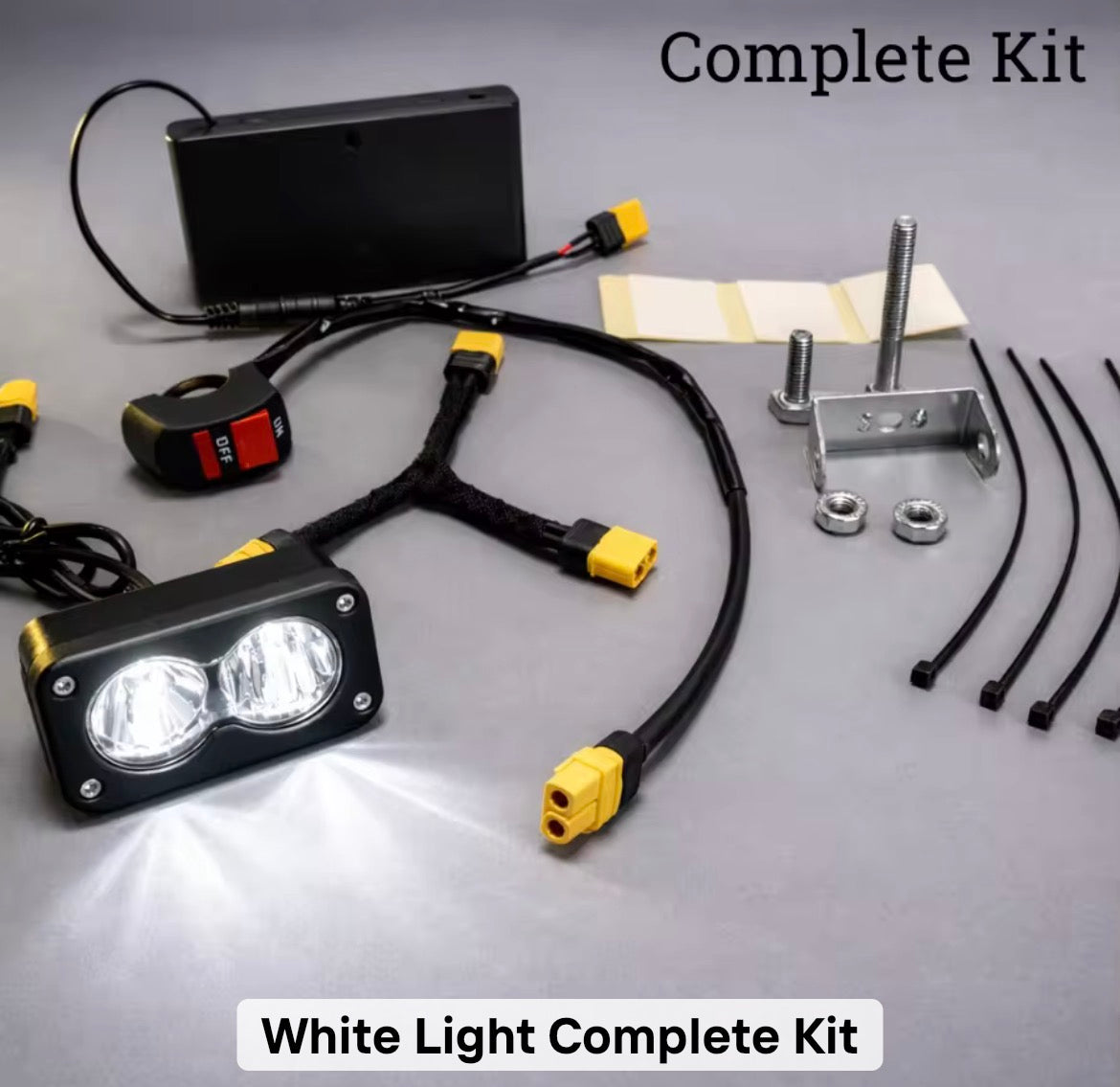 White Baja little complete kit