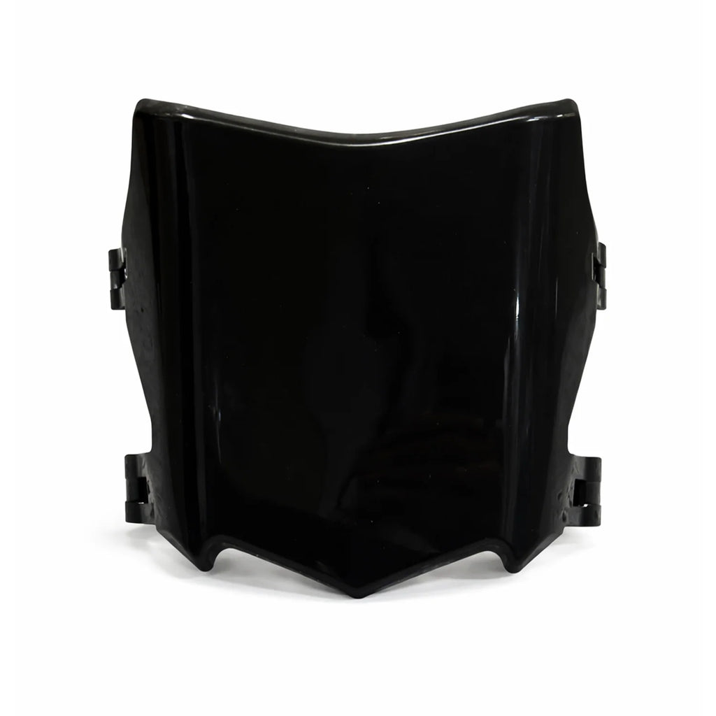 glossy motocutz plate with zip ties